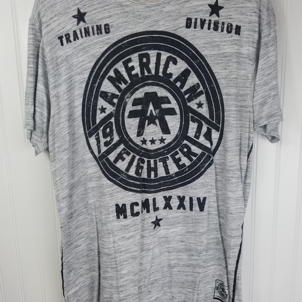 3American Fighter/Affliction 3 Shirt Lot Size L/XL